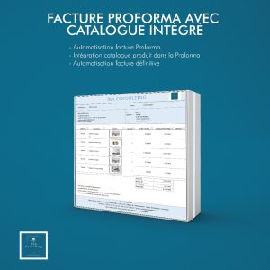 Facture Proforma avec Catalogue Intégré
